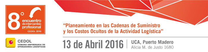 8vo Encuentro de Intercambio Profesional CEDOL - 13 de Abril 2016